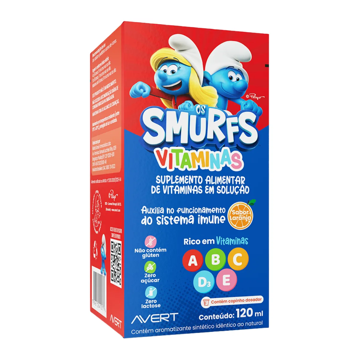 Polivitamínico Os Smurfs Vitaminas 120ml