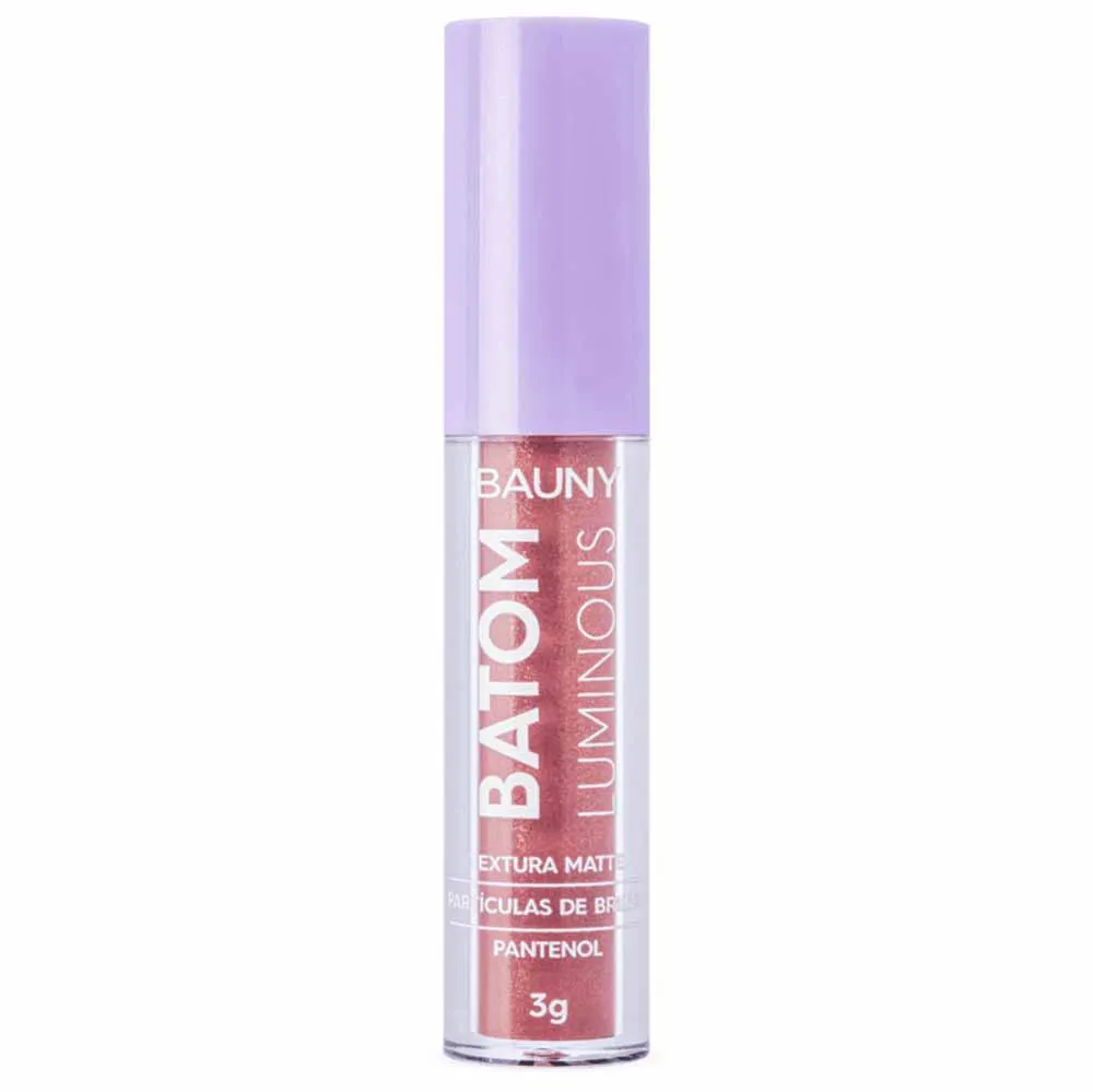 Batom Líquido Bauny Luminous 3G Classic Luminous
