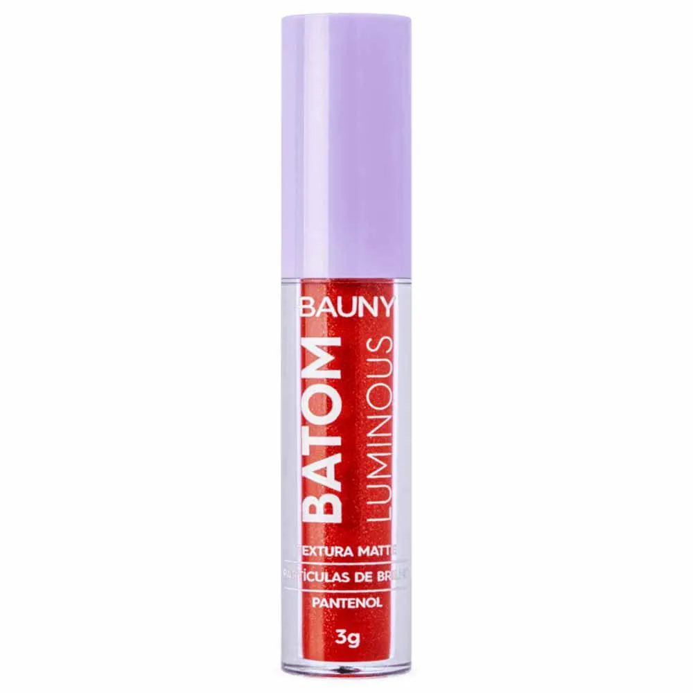 Batom Líquido Bauny Luminous 3G HOT Luminous