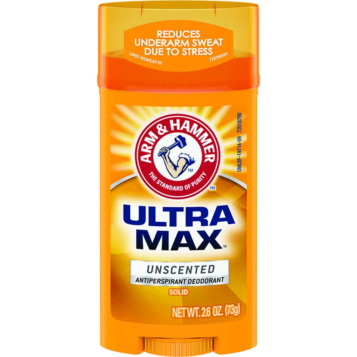 Ultramax sem Fragrância Desodorante Homens 73G Arm & Hammer