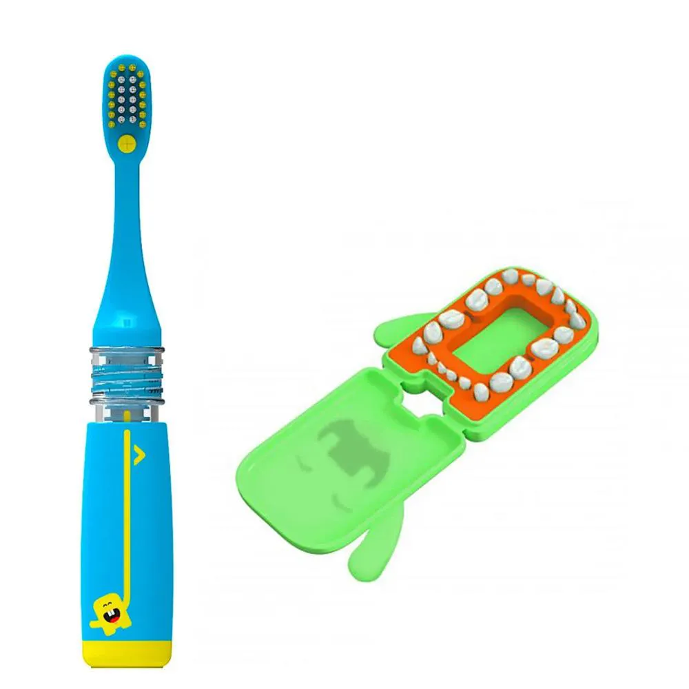 Escova Dental Magic Brush +Porta Dentinhos Angie
