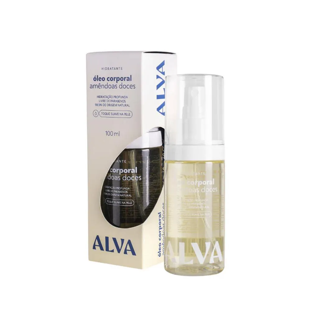 Alva Amêndoa Doce Óleo Corporal 100Ml