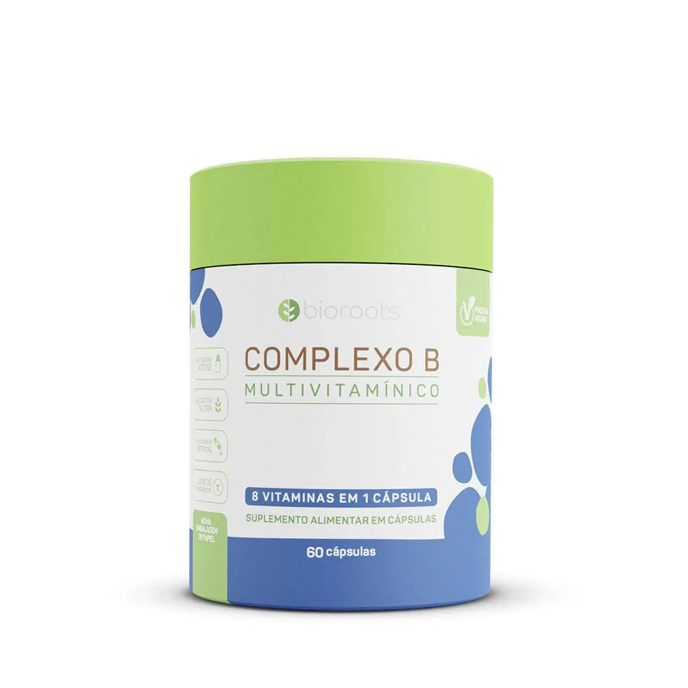 Bioroots Complexo B Multivitamin 60 Un