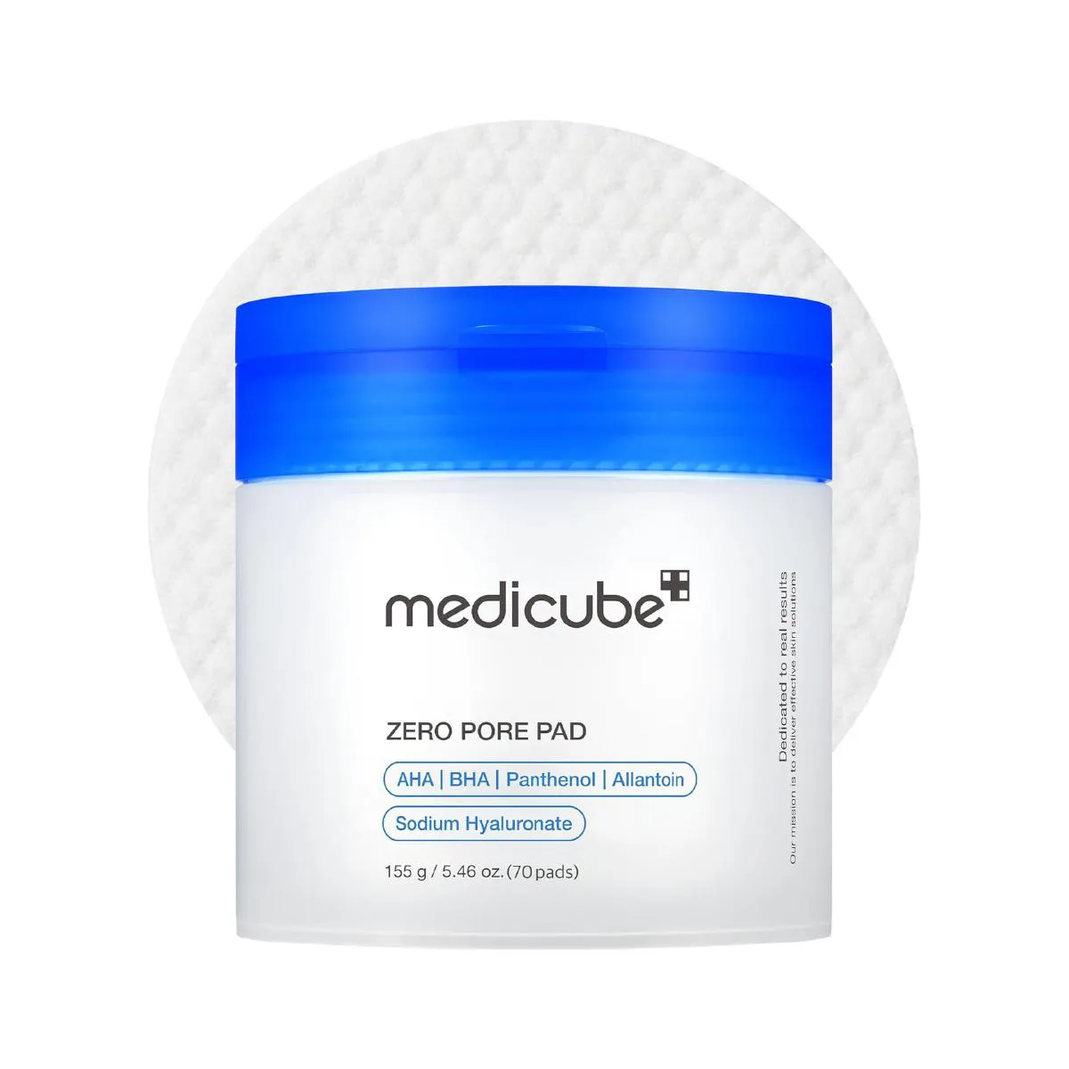 Tônico Facial em Disco Medicube Zero Pore Pad 70 Discos