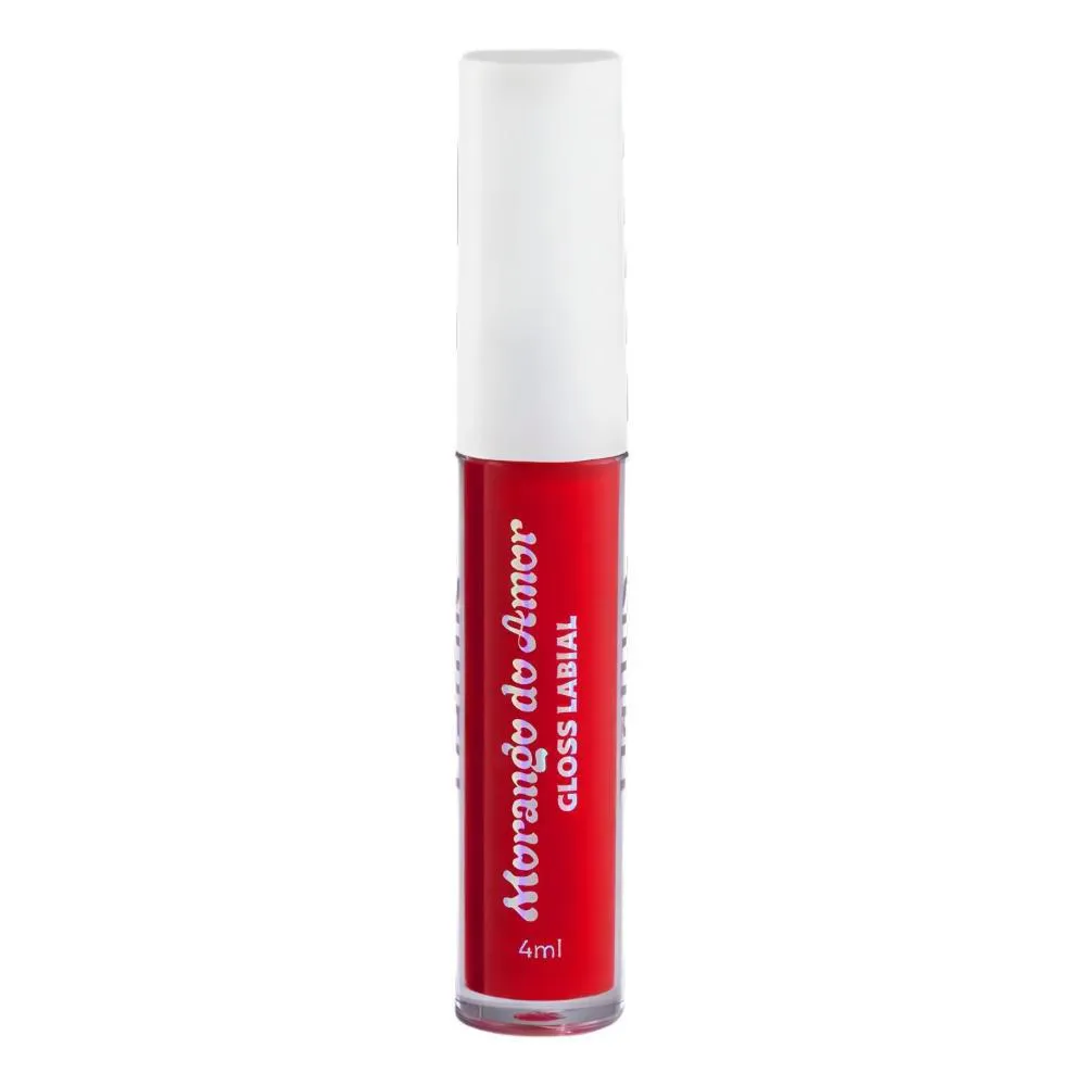 Gloss Labial Dailus Morango do Amor Cobertura Crocante