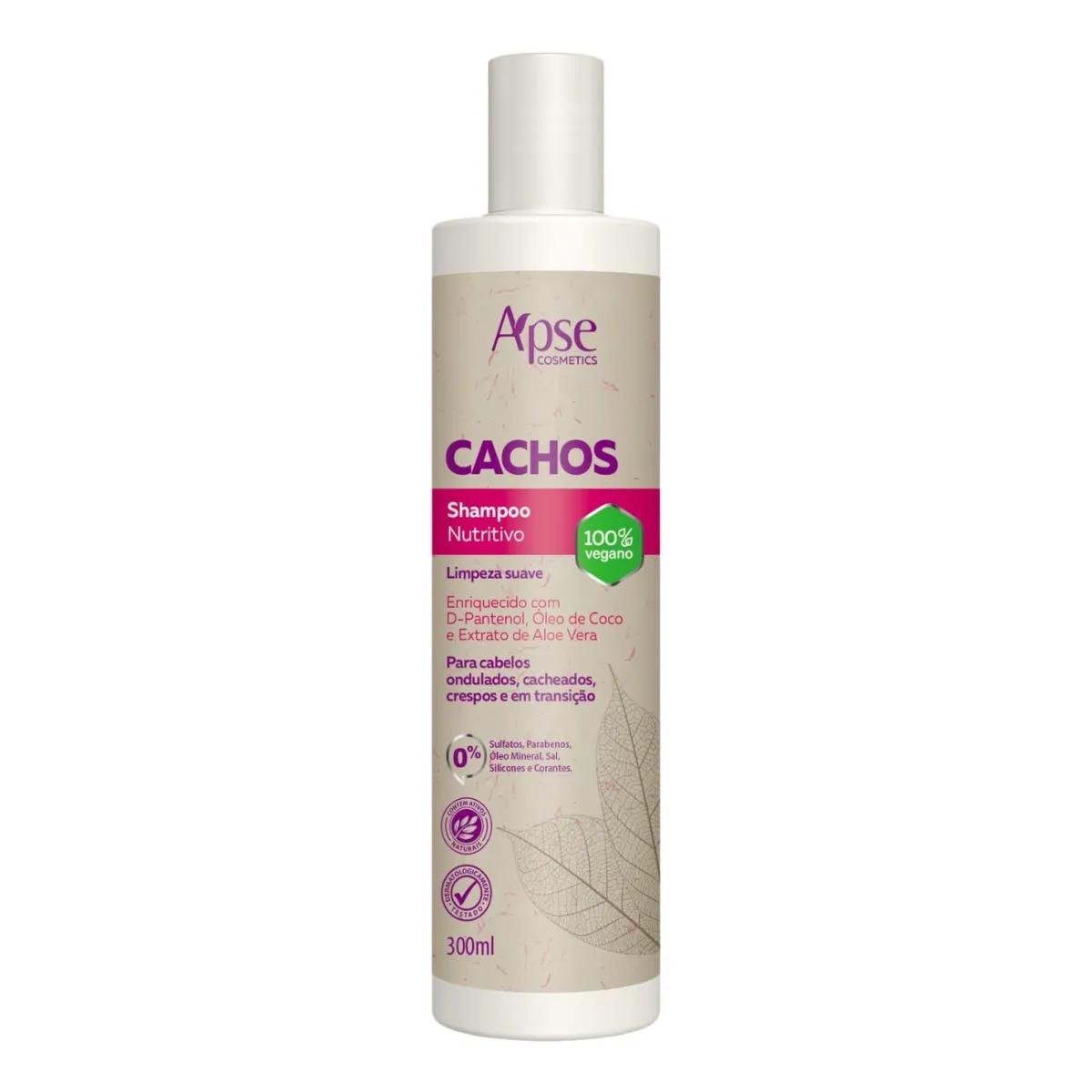 Shampoo Nutritivo Ápice Cachos 300ml