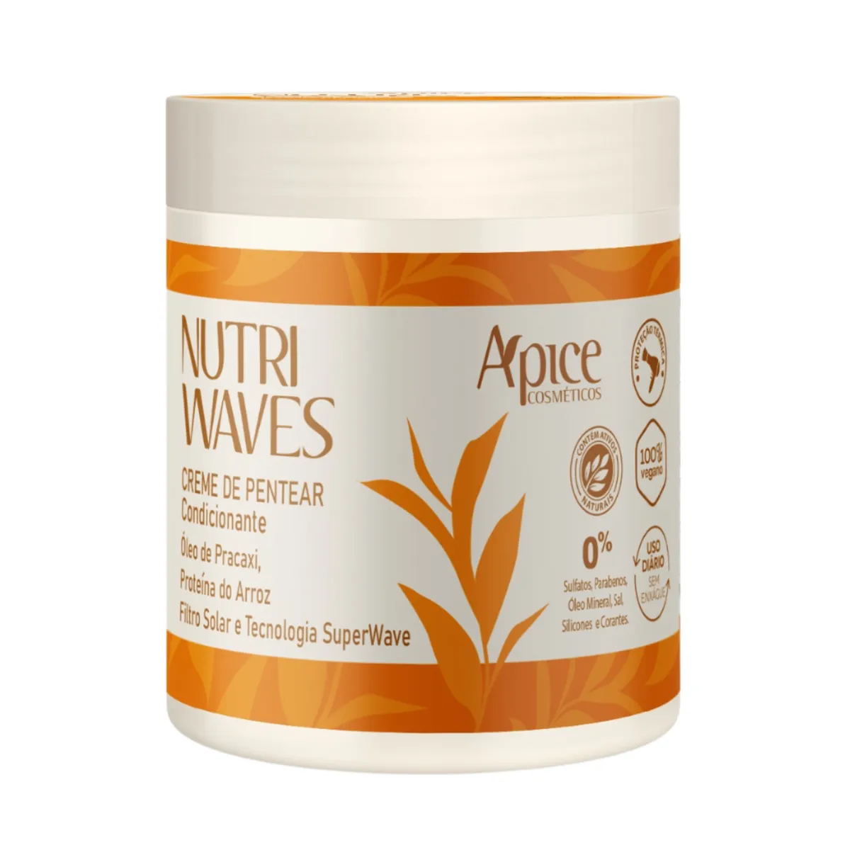 Creme de Pentear Nutritivo Ápice Nutri Waves 500g