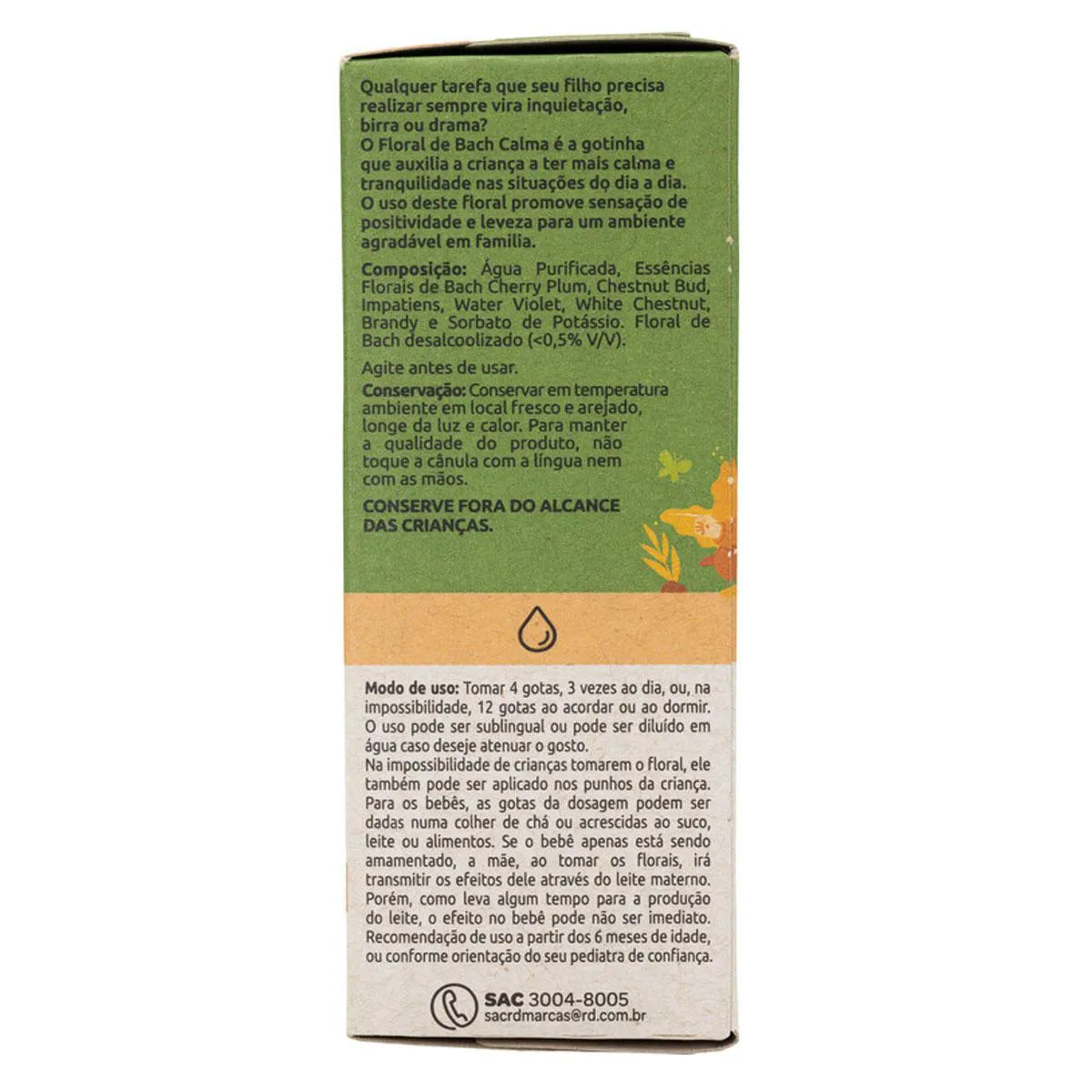 Floral de Bach Natz Kids Calma 30ml