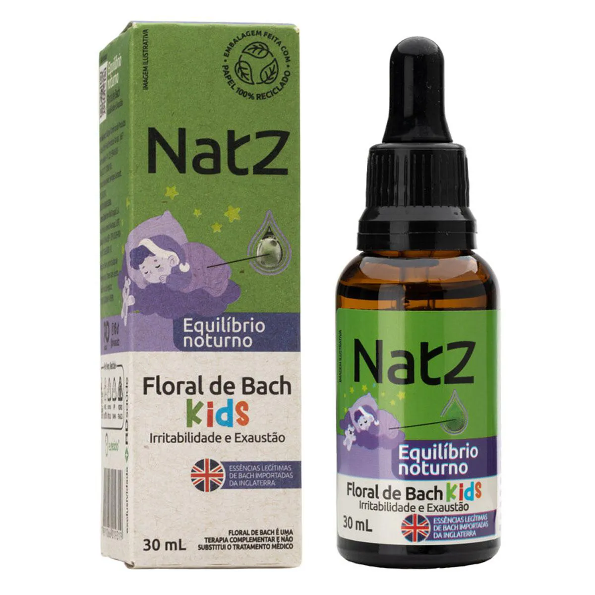 Floral de Bach Natz Kids Equilíbrio Noturno 30ml