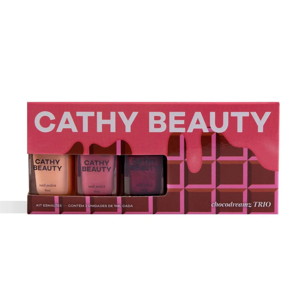 Cathy Beauty Kit Esmalte Chocodreamz Trio