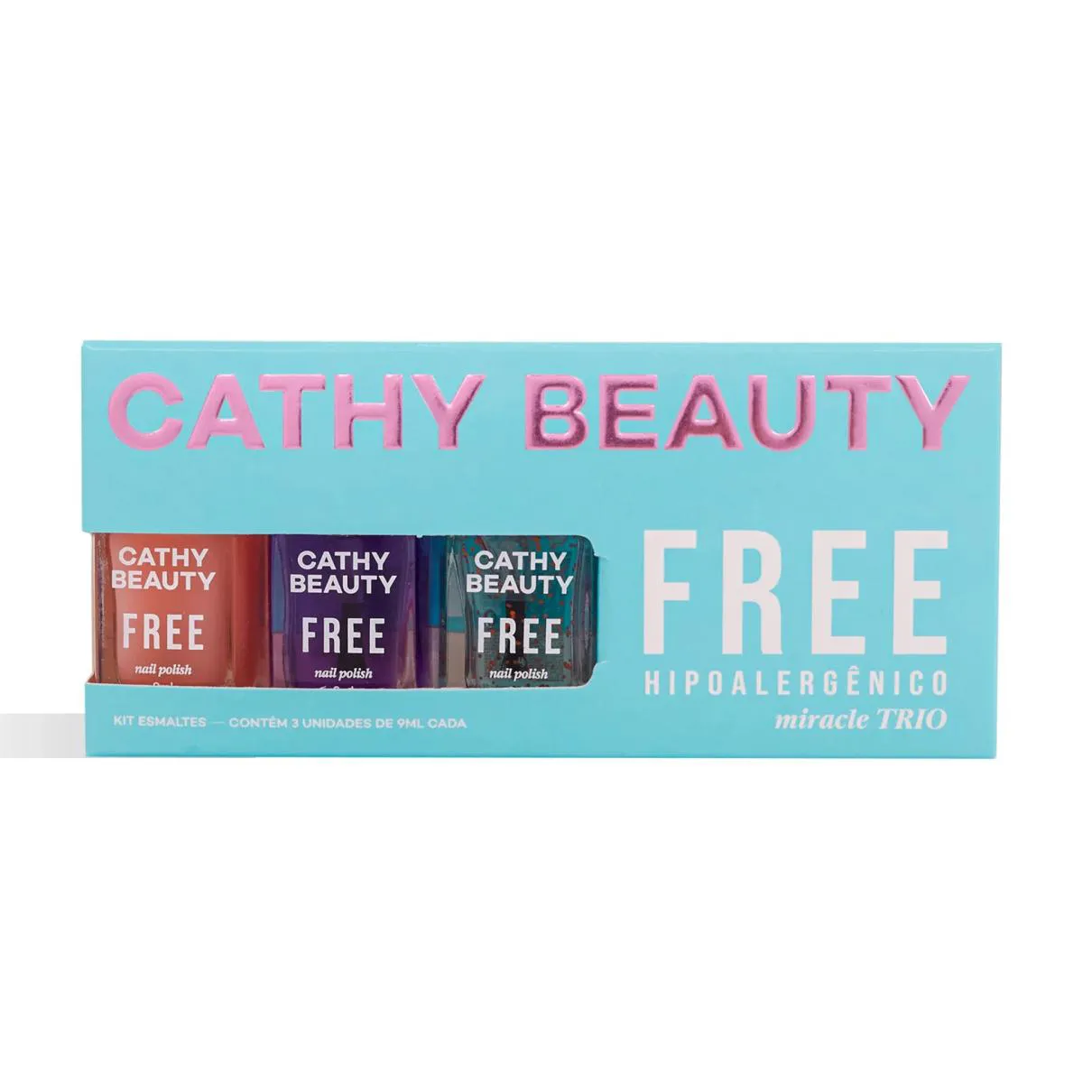 Cathy Beauty Kit Esmalte Miracle Trio