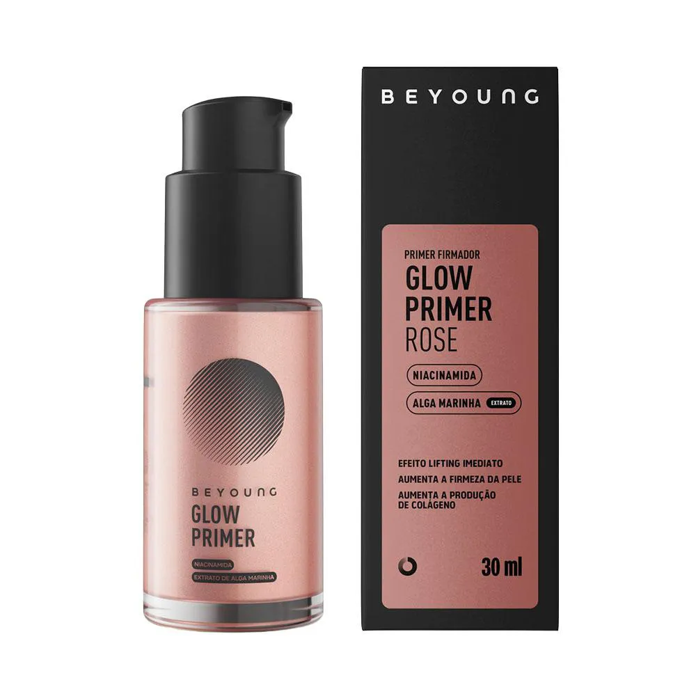 Primer Firmador Beyoung Glow Primer Rose 30ml