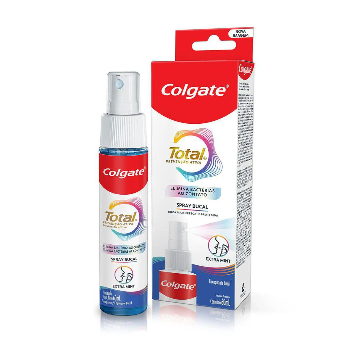 Spray Antisséptico Bucal Colgate Total 12 60ml