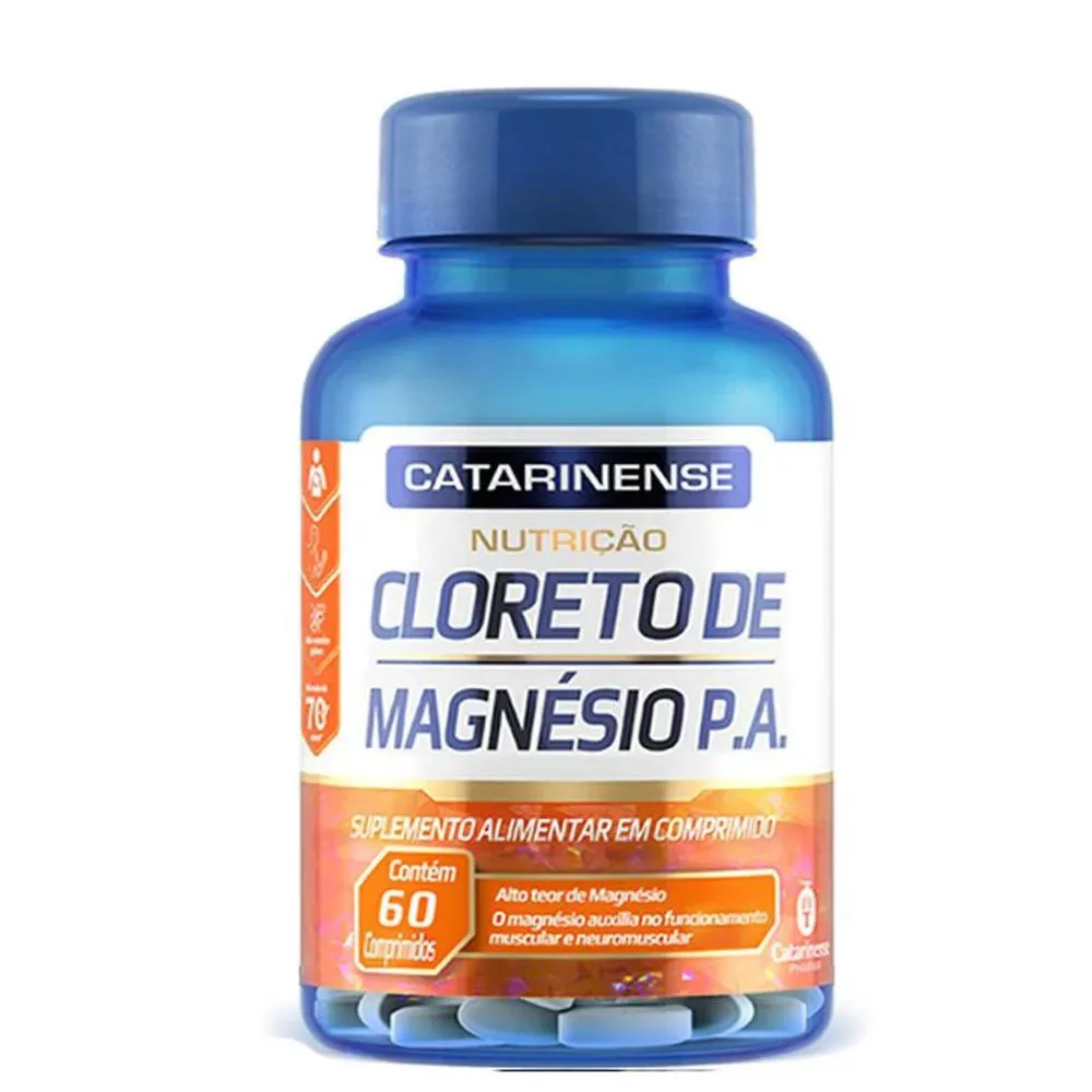 Cloreto de Magnésio P.a. Catarinense 60 Comprimidos