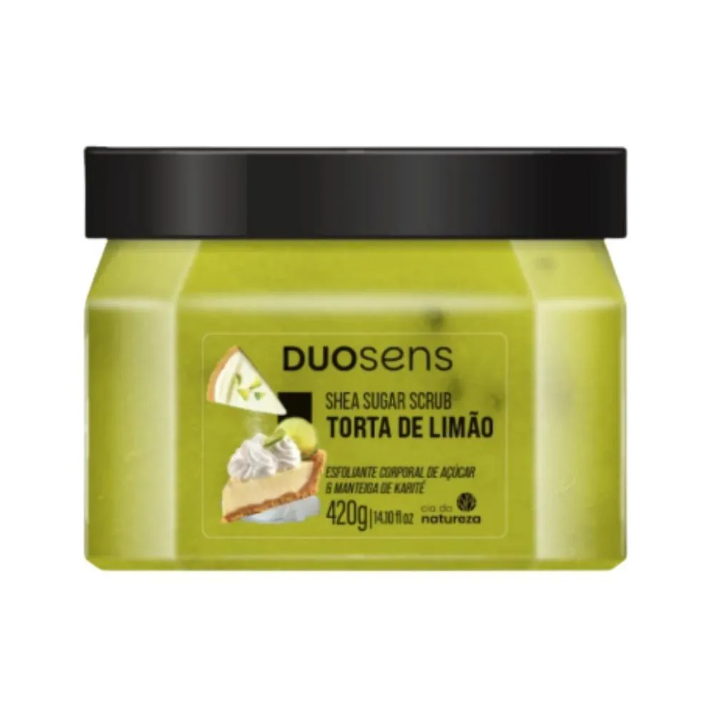 Cia da Natureza Esfoliante Duosens Torta de Limao 420 G