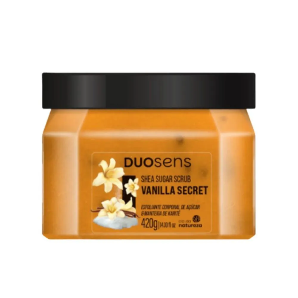 Cia da Natureza Esfoliante Duosens Vanilla Secret 420 G