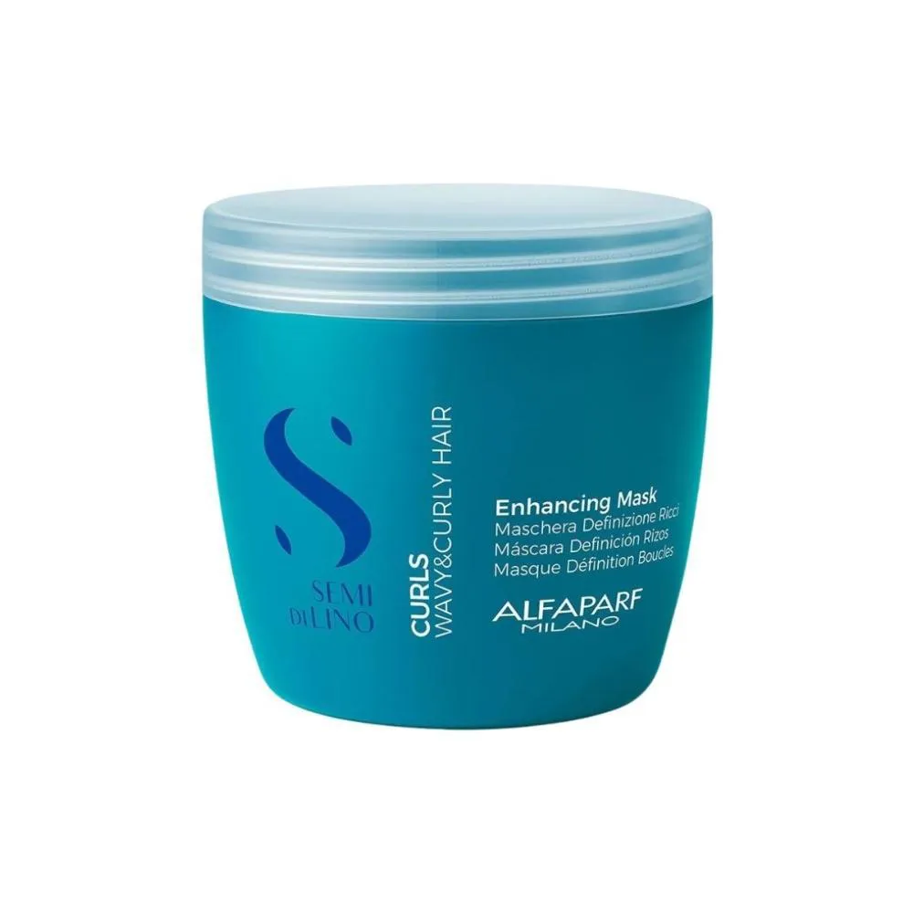 Máscara Alfaparf Semi Di Lino Curls Enhancing 500 Ml
