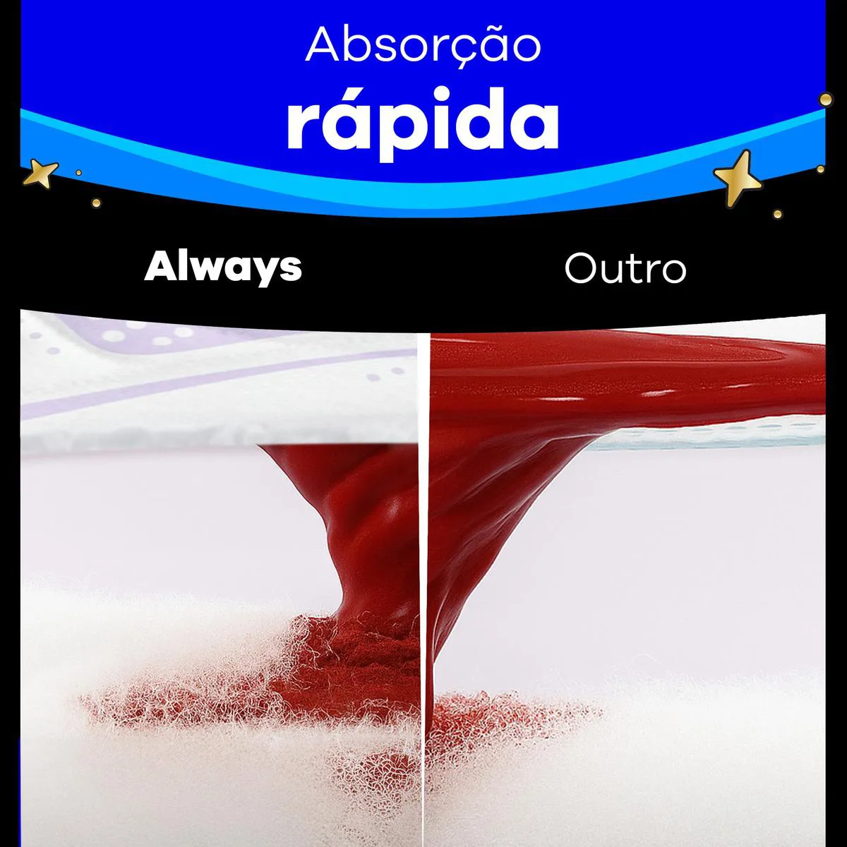 Absorvente Always Noite Ultra Suave com Abas 16 unidades