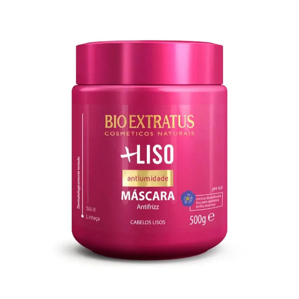 Máscara de Tratamento Bio Extratus Mais Liso 500G