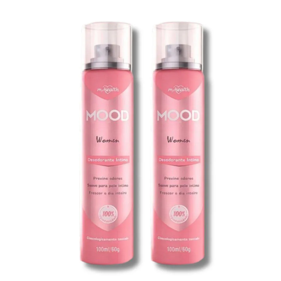 Kit C2 Desodorante Íntimo My Health Conforto Diário 100Ml