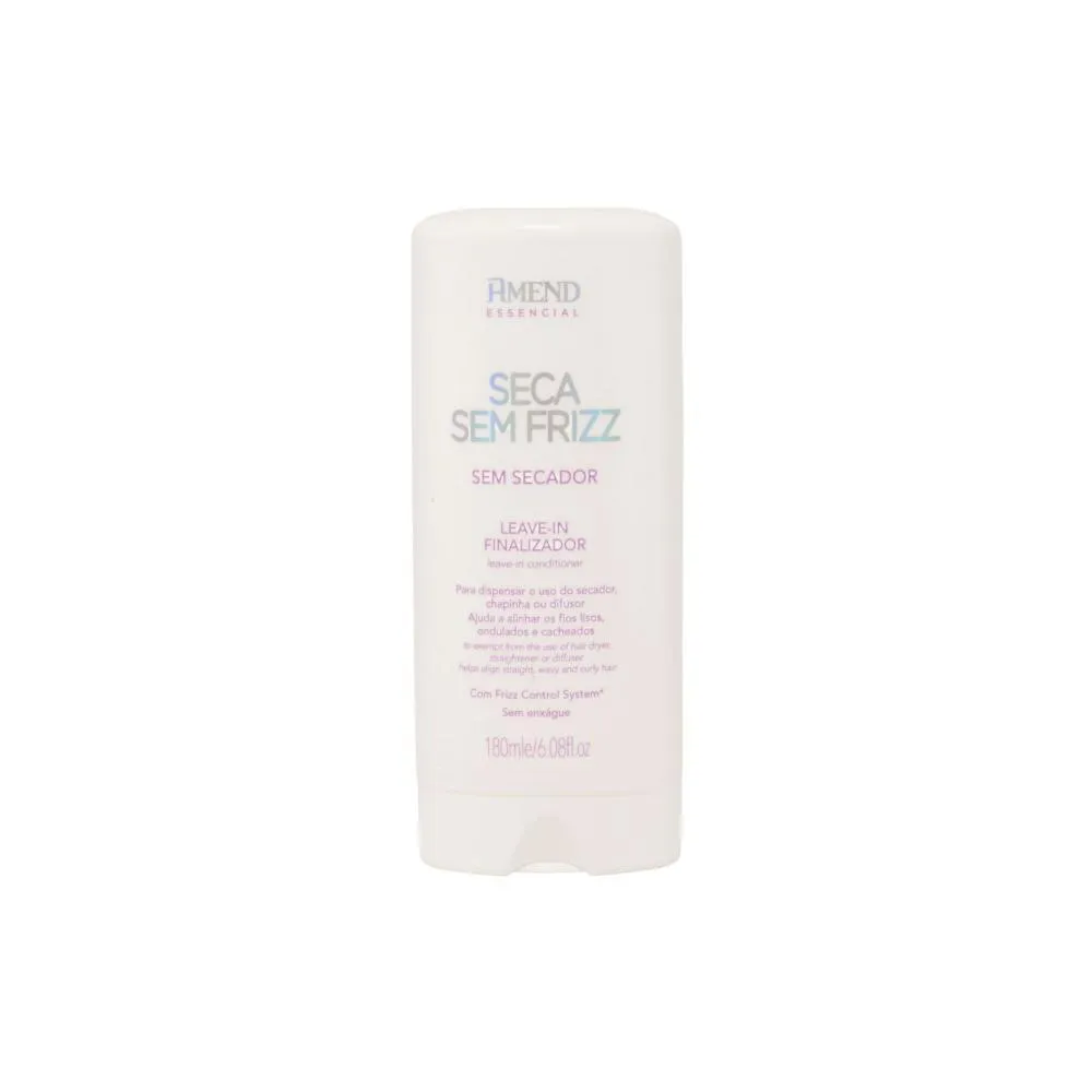 Leave In Amend Essencial Seca sem Frizz Finalizador 180 Ml