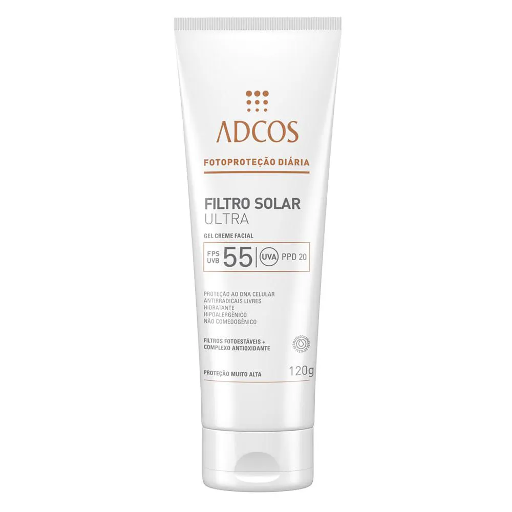Filtro Solar Ultra Fps 55 Adcos 120g