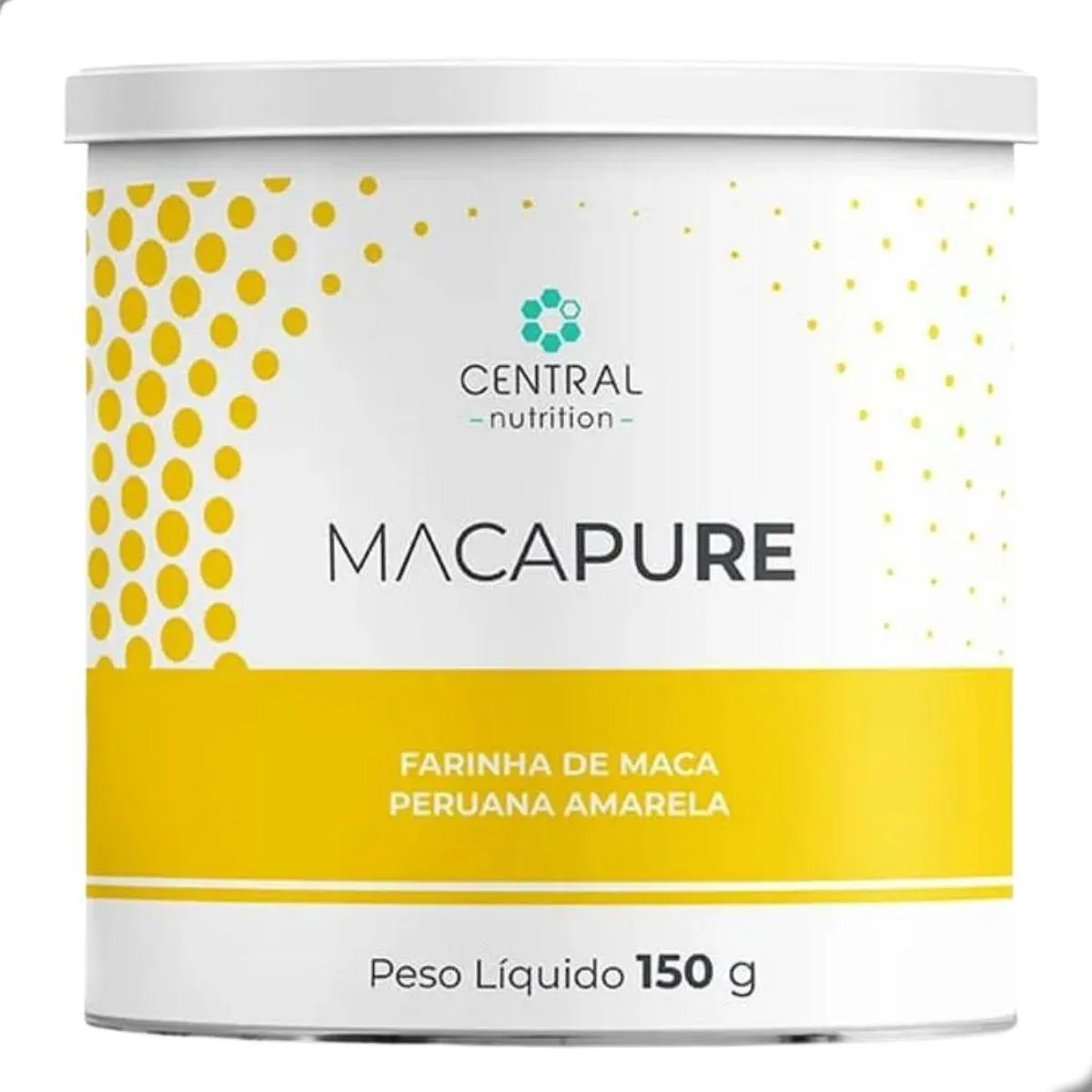 Farinha Maca Pure Woman Amarela 150G Central Nutrition Natural