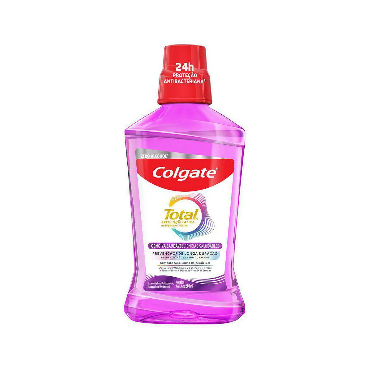 Enxaguante Antisséptico Bucal Colgate Total 12 Gengiva Reforçada com 500ml