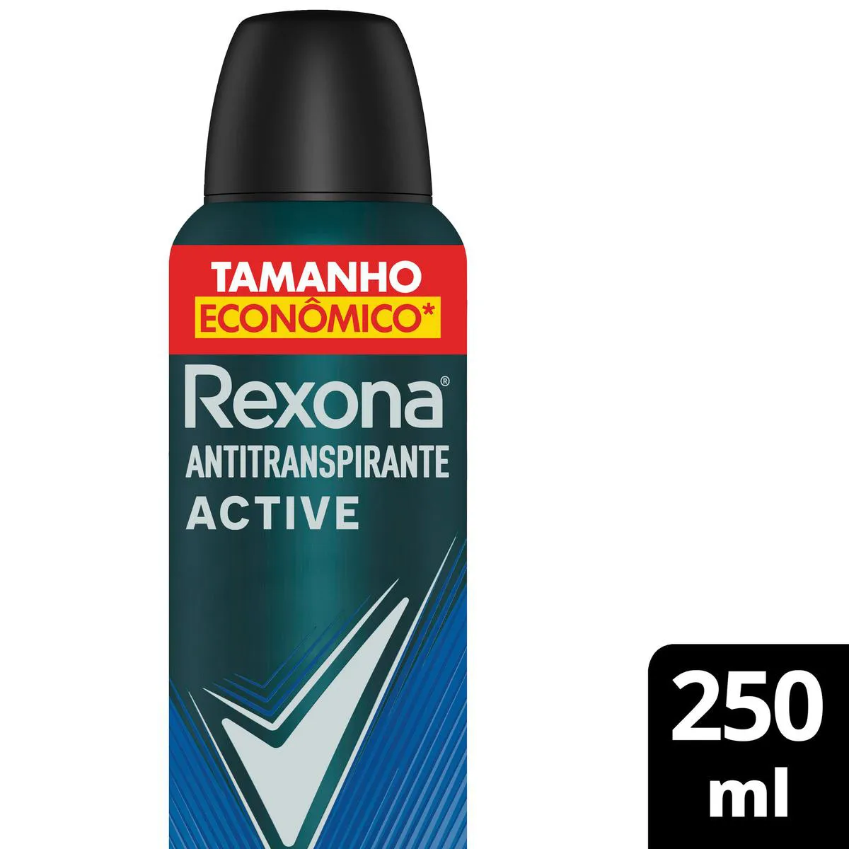 Desodorante Antitranspirante Aerosol Rexona Men Active Dry 72h 250ml