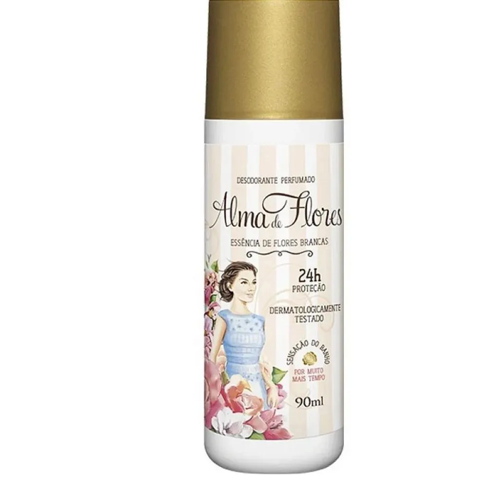 Desesodorante Spray Alma Flores Flores Brancas 90Ml