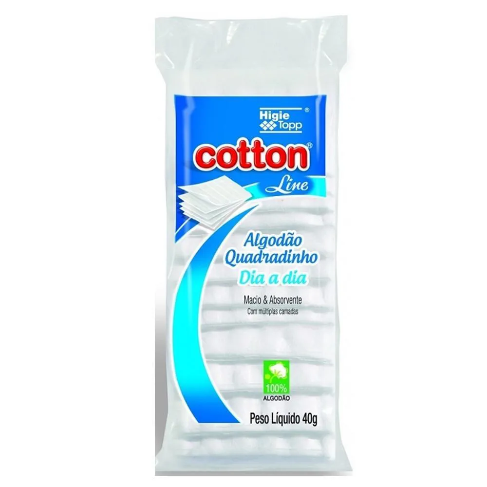 Algodão Quadradinho Cotton Line 40G