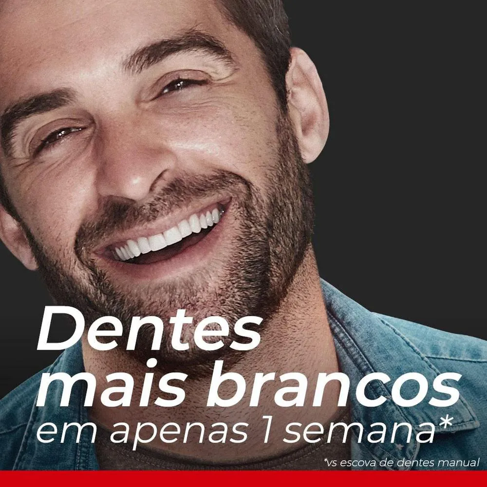 Escova de Dente Elétrica Philips Colgate SonicPro 50 + 2 Refis + 1 Estojo