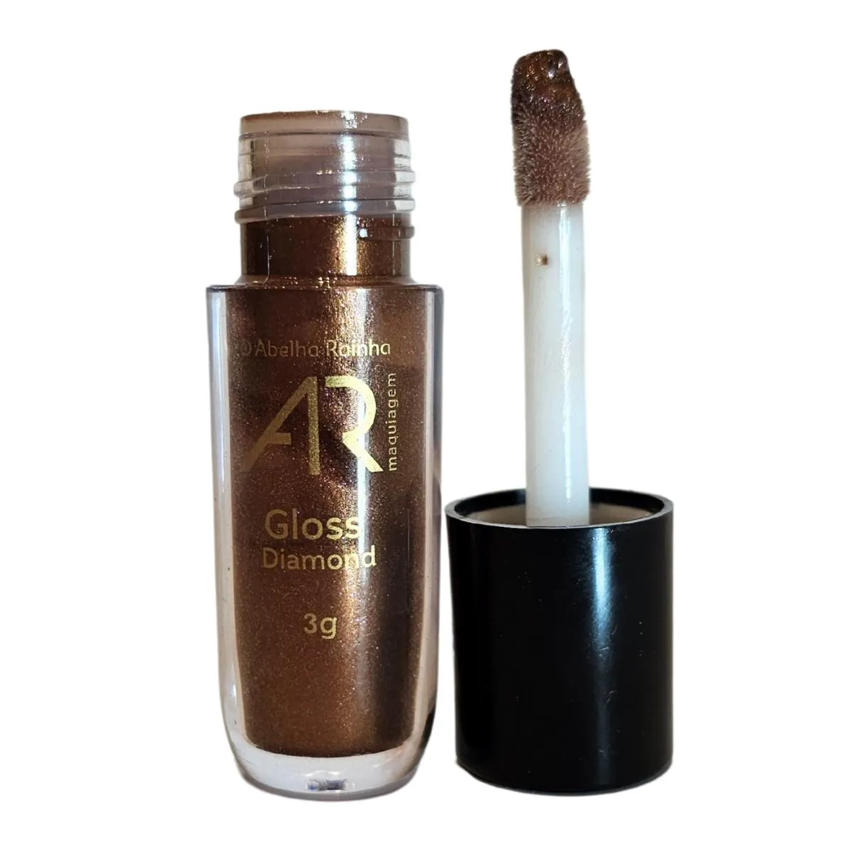 Gloss Diamond Surprise Ar Maquiagem Abelha Rainha 3G