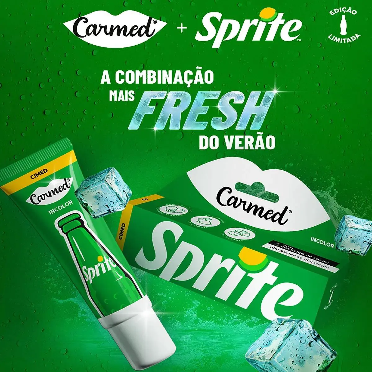 Carmed Protetor Labial Sprite Sabor Limão - 10G