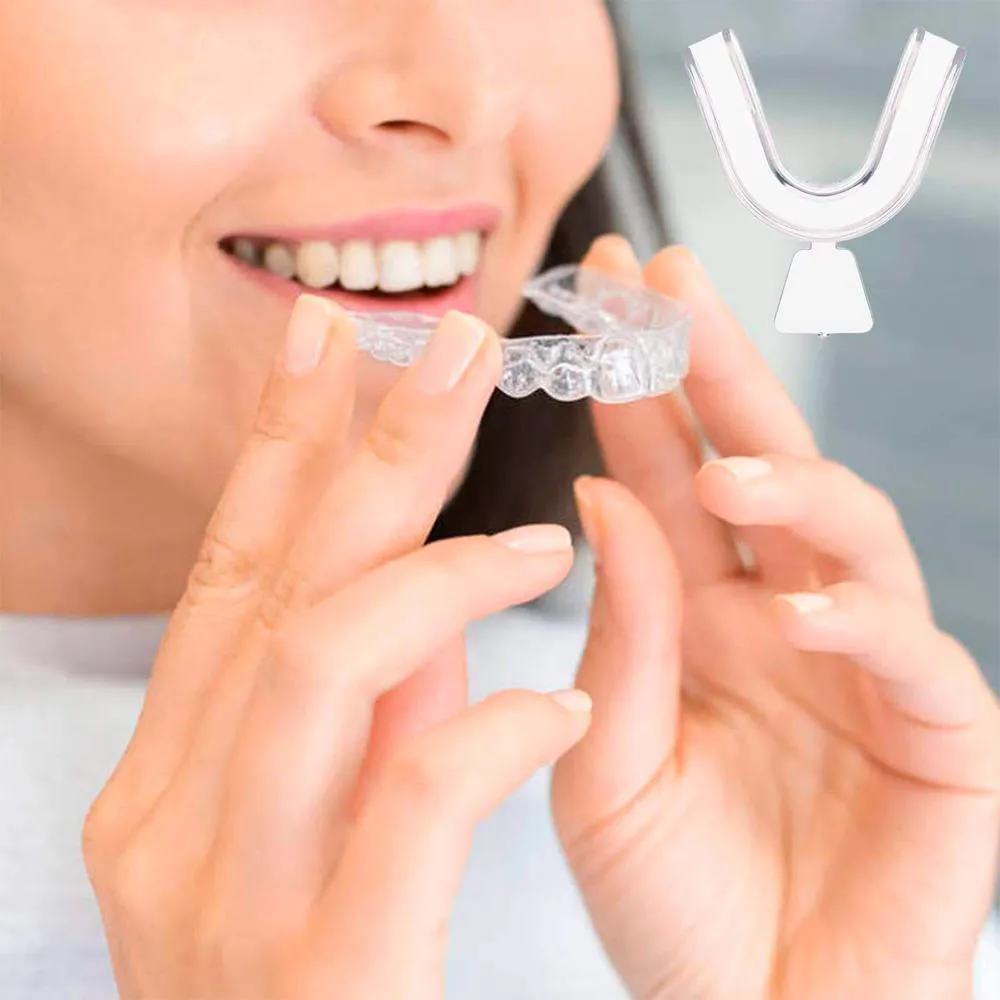 Kit 8 Moldeiras Clareamento Dental Termomoldável Silicone