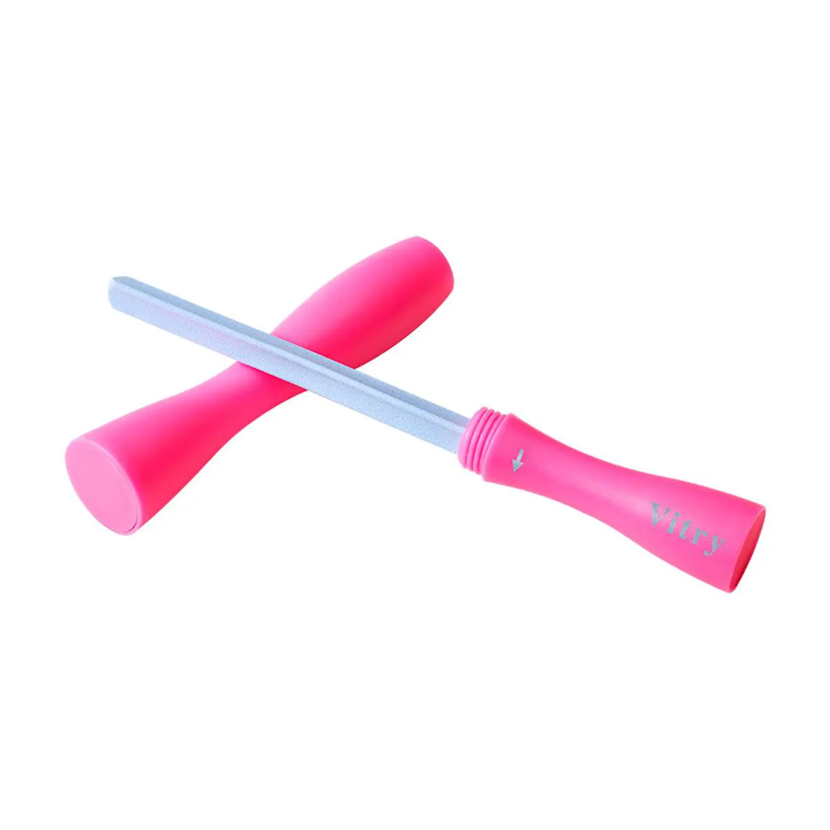 Lixa Cerâmica para Unhas Fluo Vitry Rosa 1 unidade