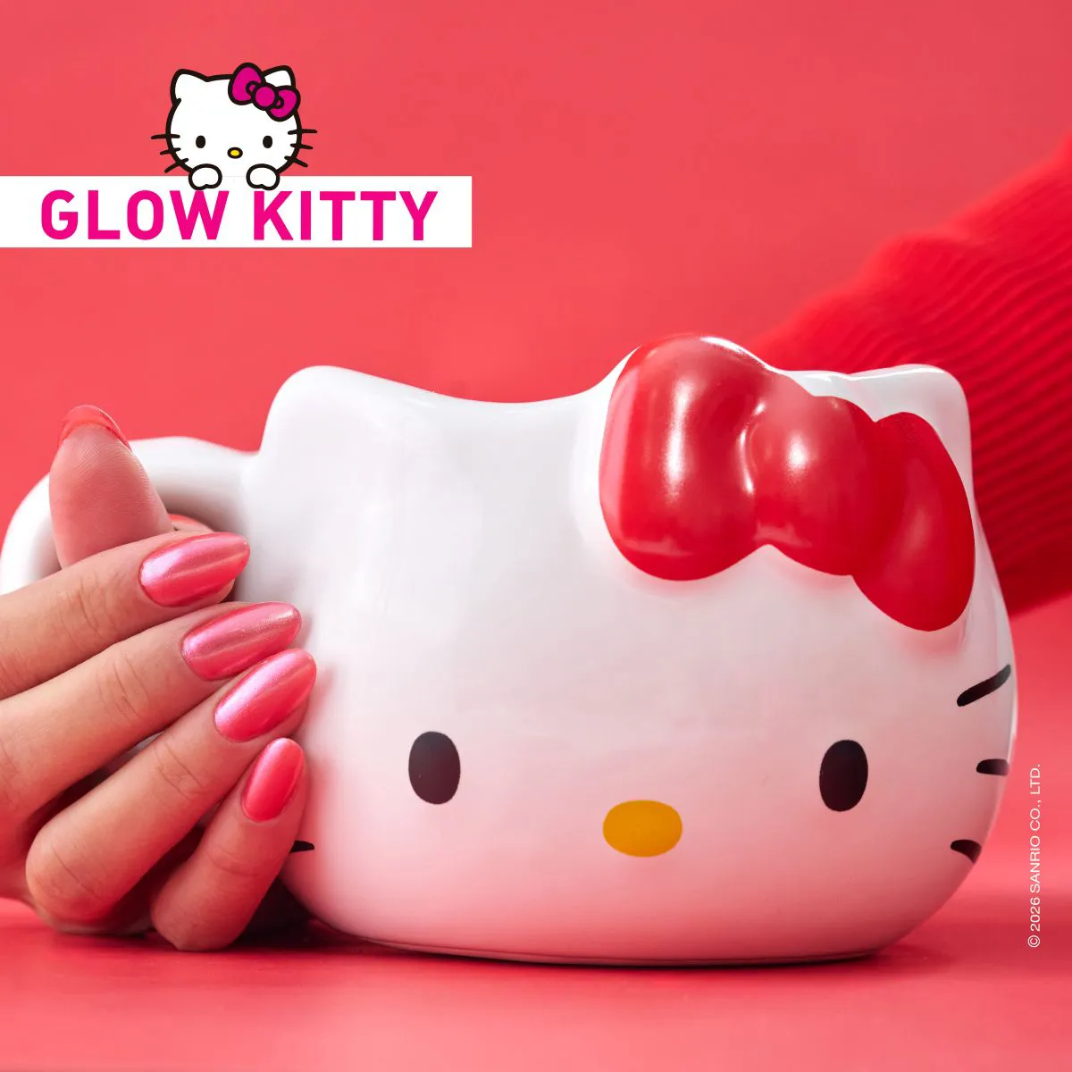 Esmalte Colorama Hello Kitty and Friends 8ml - Glow Kitty