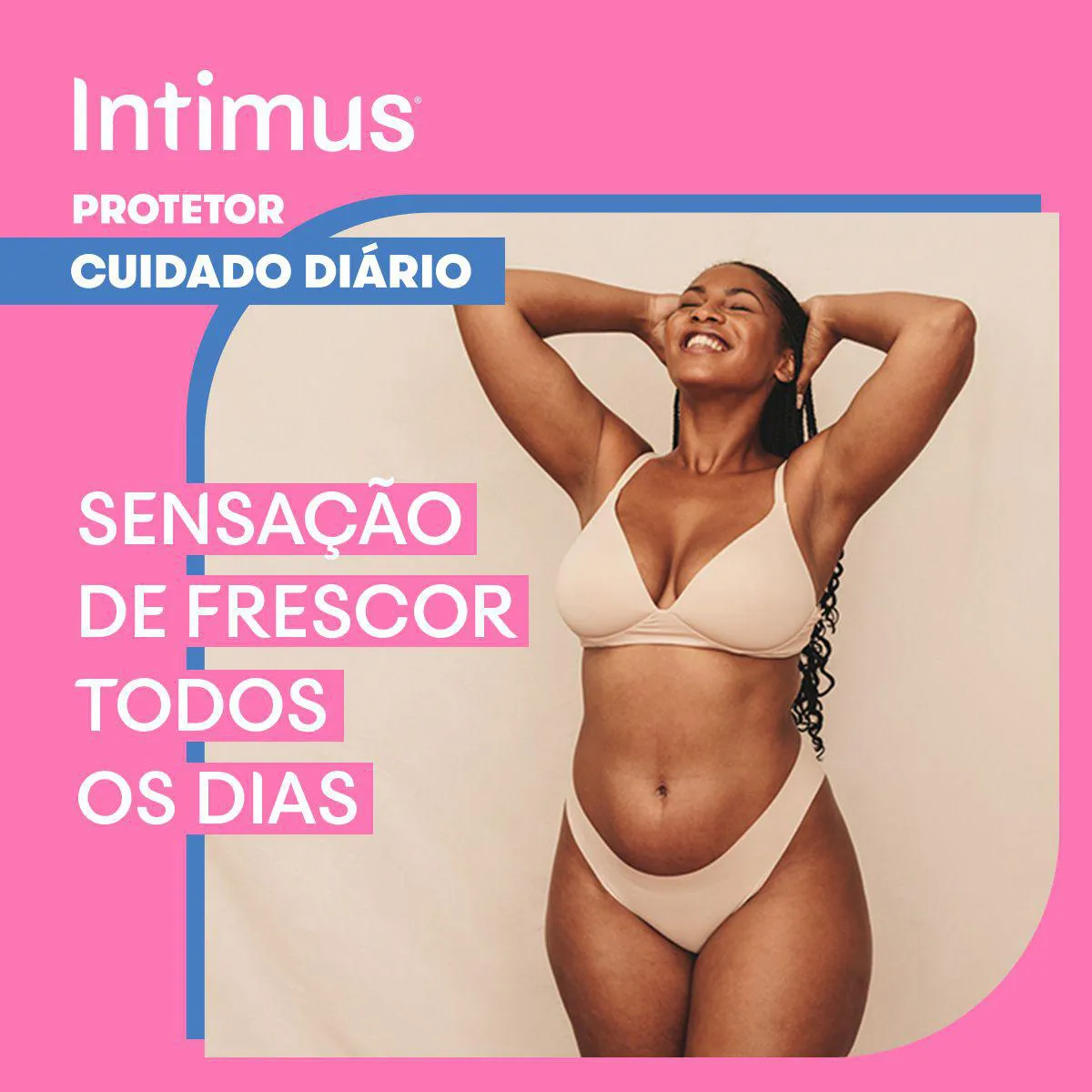 Protetor Diário Intimus Cuidado Diário com 80 Unidades