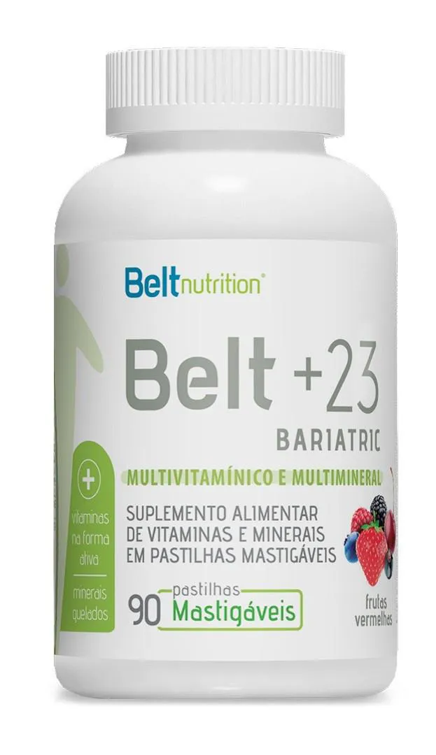 Belt+23 Bariatric Plus Mastigável - Frutas Vermelhas