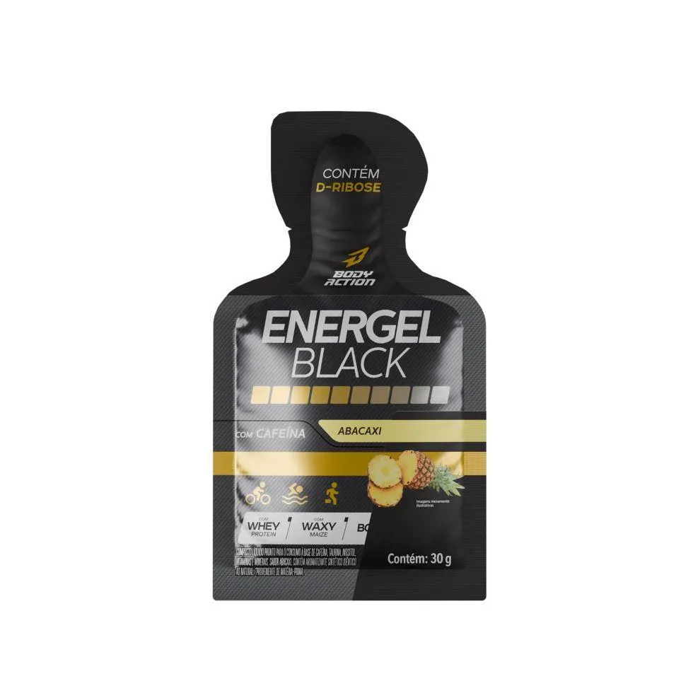 Energel Black (30g) - Sabor: Abacaxi