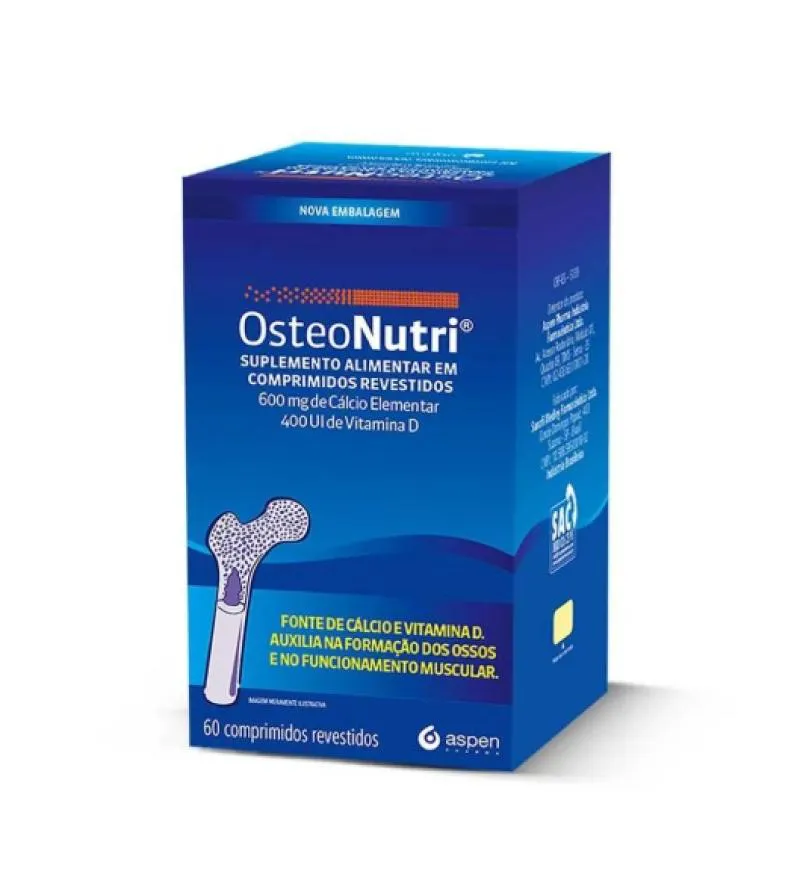 Osteonutri Suplemento Alimentar Aspen 60cpr