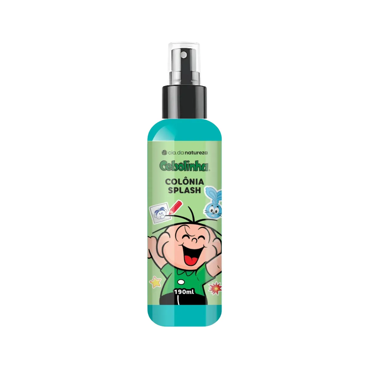 Colonia Cebolinha Kids Splash 200ml Cia da Natureza
