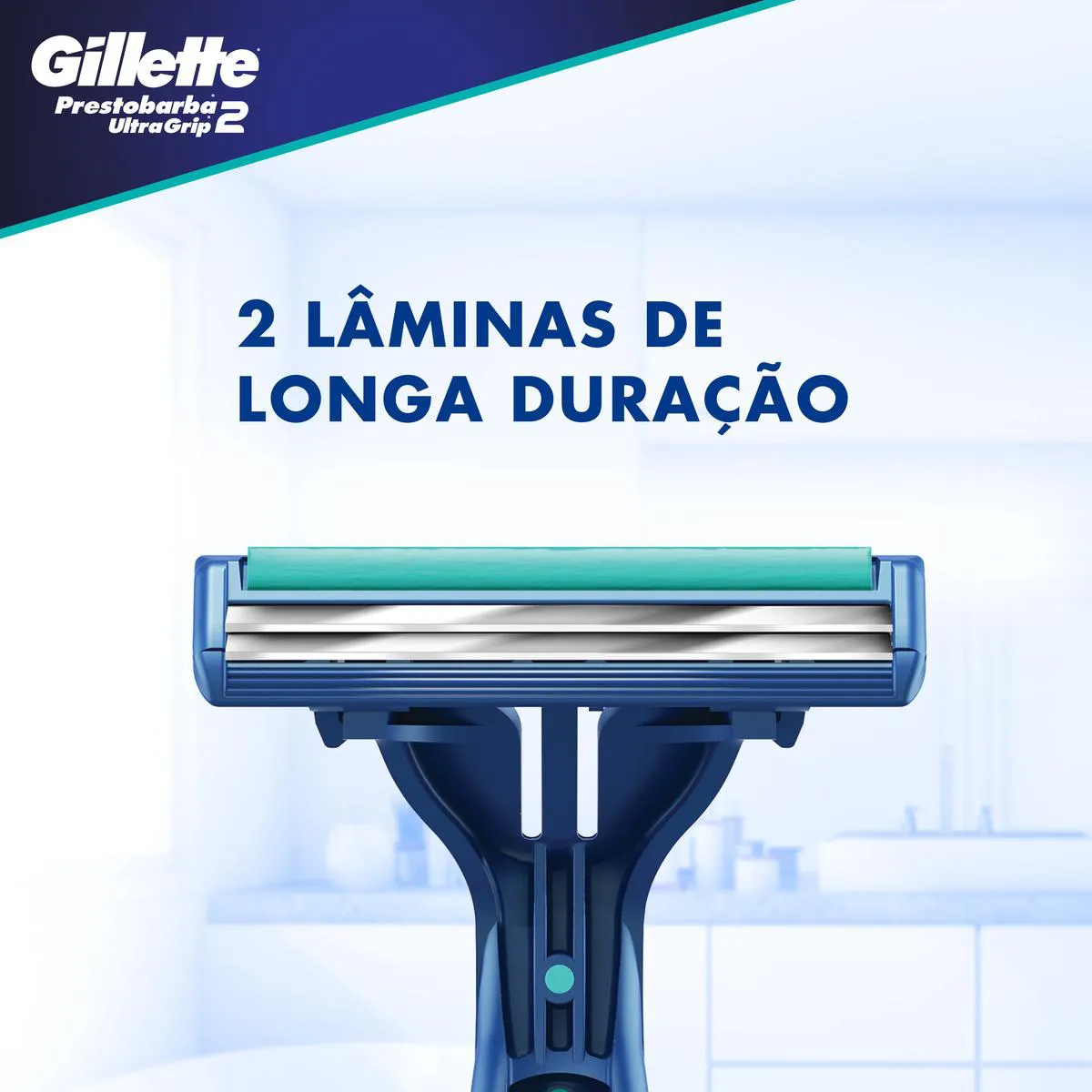 Aparelho de Barbear Gillette Prestobarba Ultragrip2 2 unidades