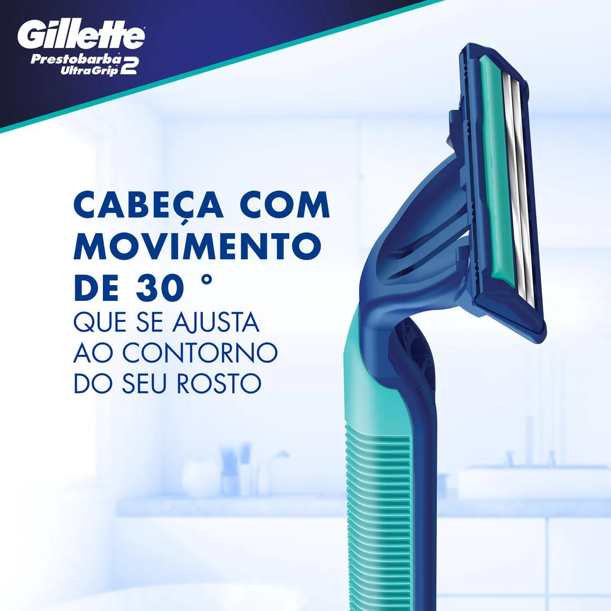 Aparelho de Barbear Gillette Prestobarba Ultragrip2 2 unidades