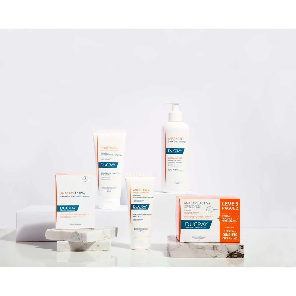 Polivitamínico Anacaps Activ+ Cabelos e Unhas 30 cápsulas