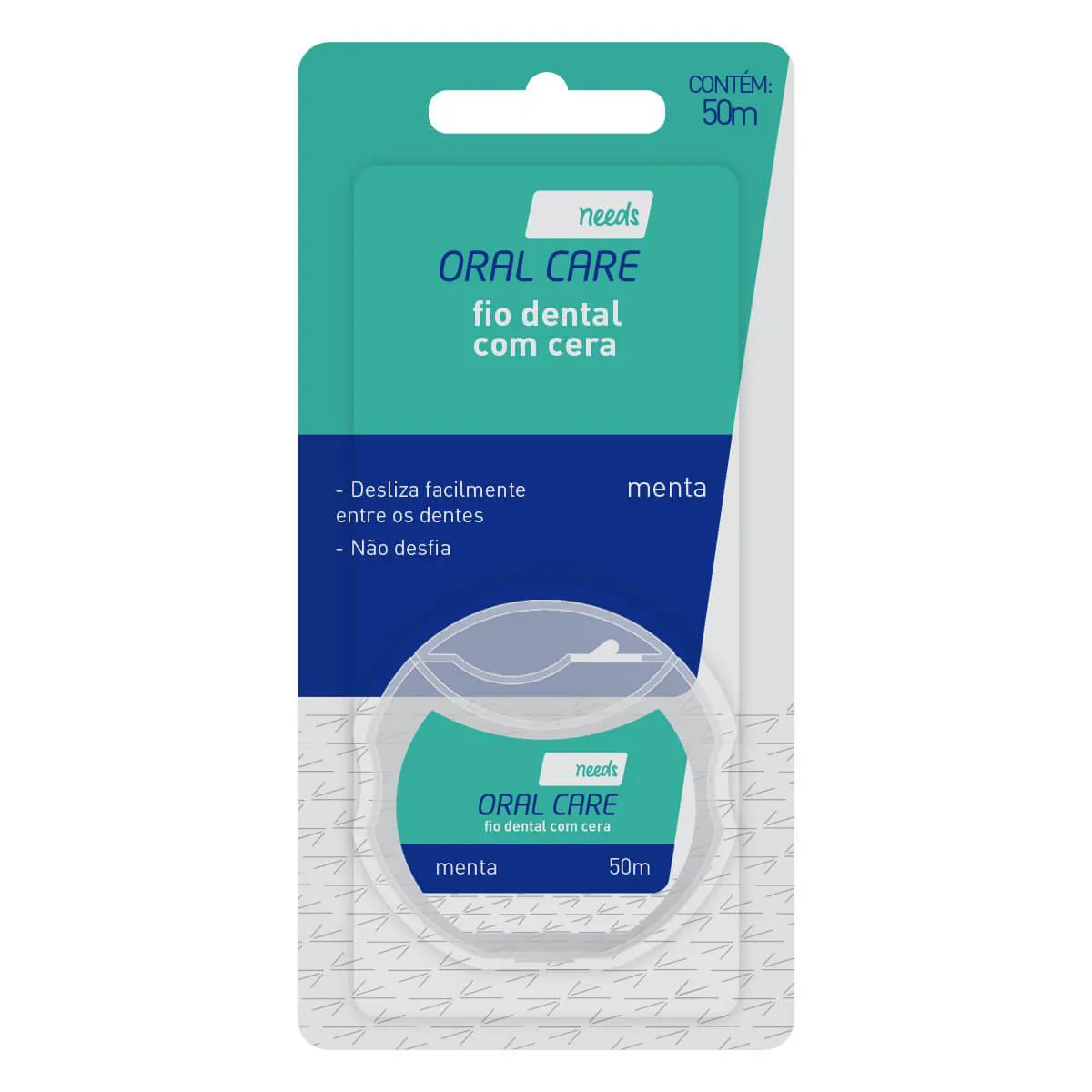 Fio Dental Classic Floss Extra Fino Menta 125 Metros