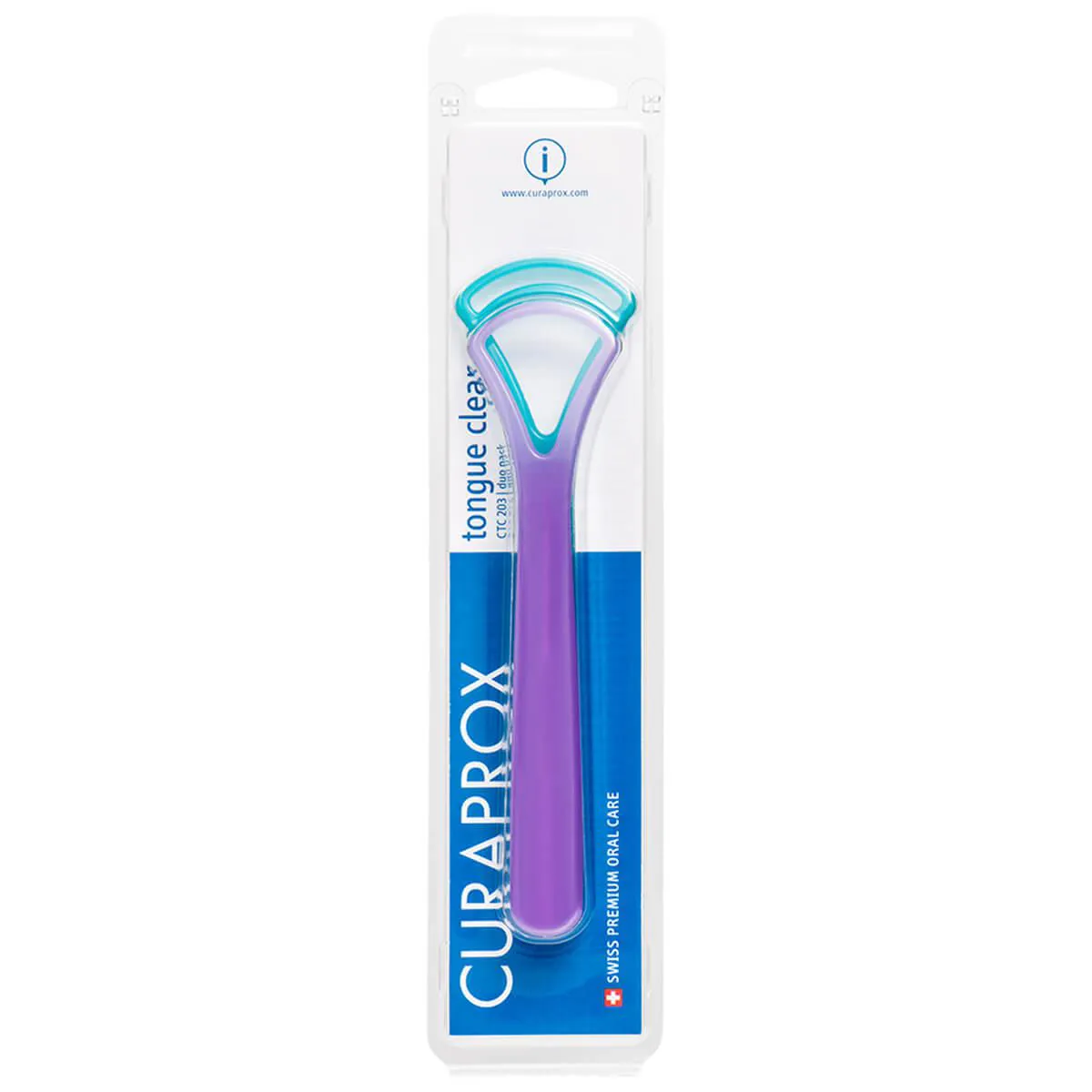 Raspador de Língua Curaprox com 1 unidade