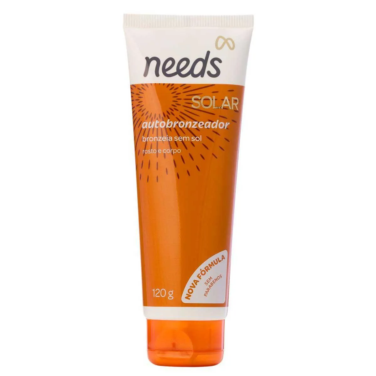 Autobronzeador Needs Solar Rosto e Corpo 120g