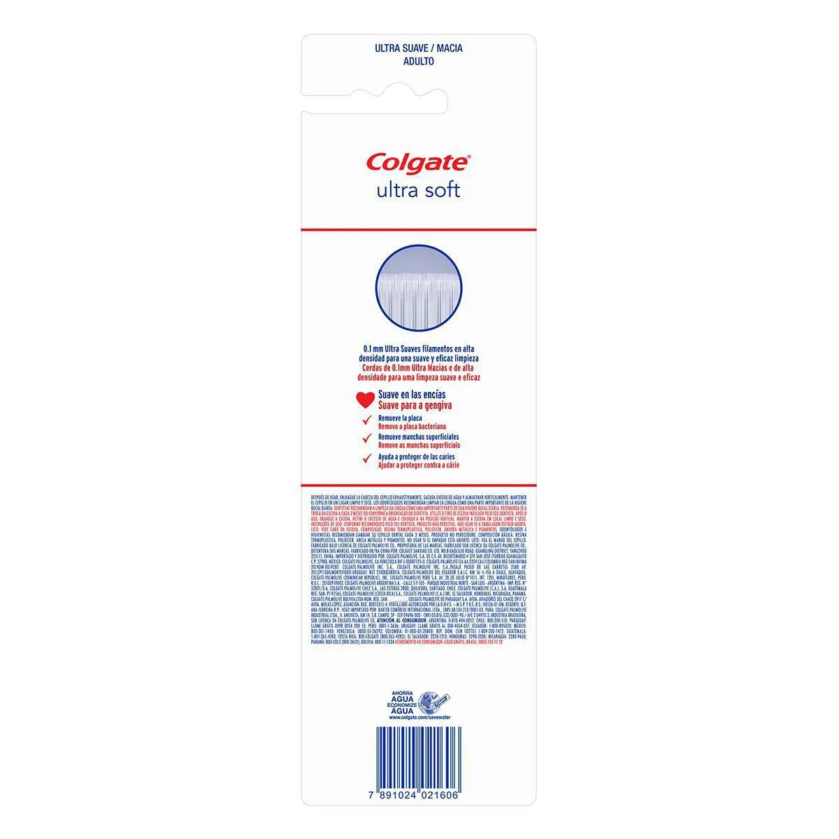 Escova de Dente Colgate Ultra Soft Ultra Macia com 3 unidades