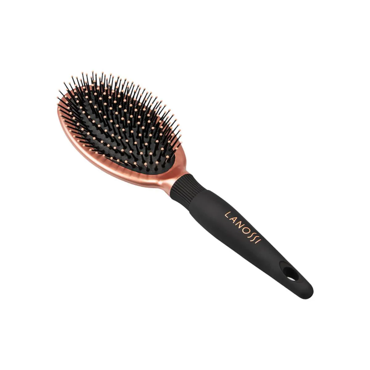 Escova de Cabelo Lanossi Bronze Oval - 1 unidade